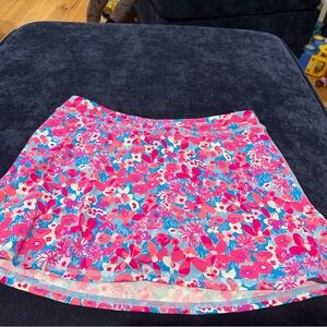 Lilly Pulitzer Vibrant Floral Mini Skort